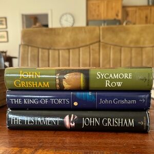 John Grisham Hardcover Book Set
